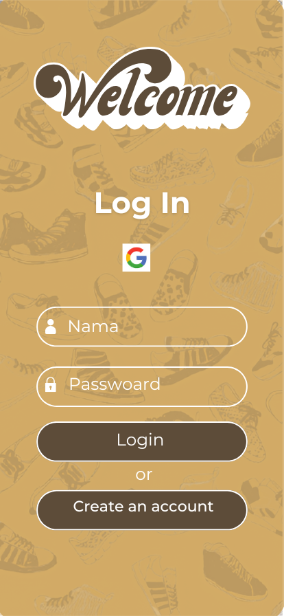 Tampilan Login